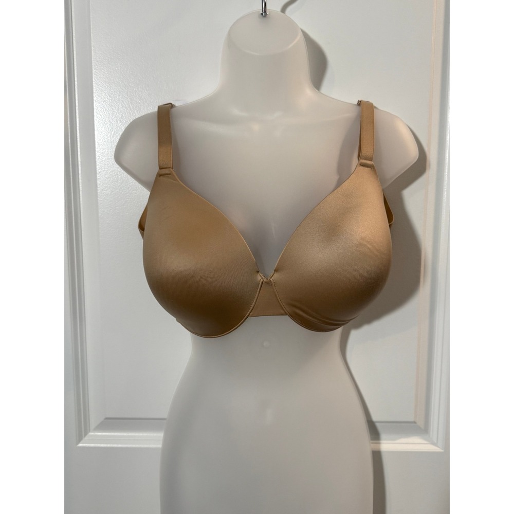 Soma Vanishing Back Full Coverage Underwire Bra Tan Nude 36DDD T-Shirt Lingerie